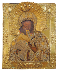 Оршинская Феодоровская икона Божией Матери. XIX век Областная картинная галерея