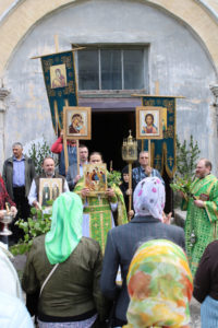 27 мая 2018 г. Престольный праздник в храме Троицы за Волгой